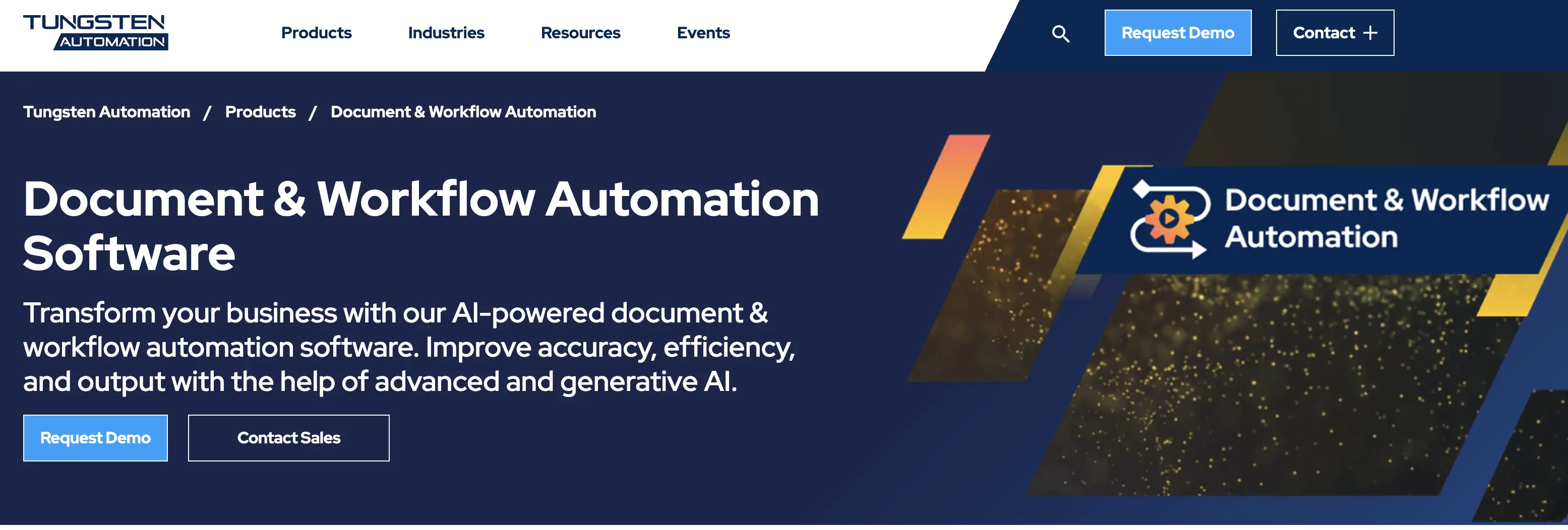 interface tungsten automation