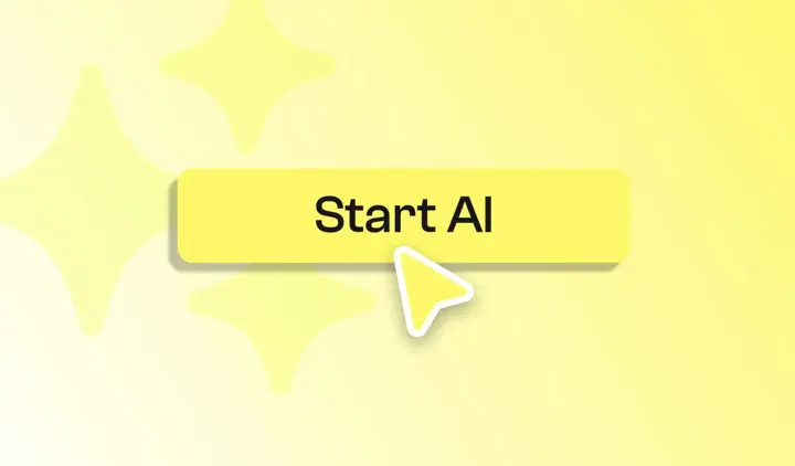 Bouton Start AI
